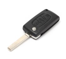 Citroen C2, C3, C4, C5, C6, C8..., Peugeot remote KEY case (3 button).