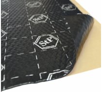 STP Black Silver self-adhesive damping mat, shop pack (1.8 mm., 0.1 m²).