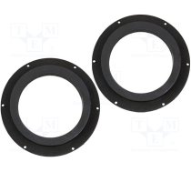 VW Golf V, T5, Touran... (2003->) speaker adapter (165 mm). MDF.VW06