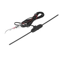 Universal car AM/FM antenna with amplifier (INTERNAL, DIN). 7697015