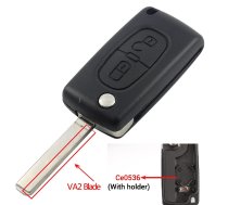 Citroen, Peugeot remote KEY case (2 button).