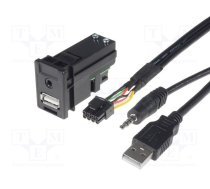 Toyota, Subaru extender USB, AUX.