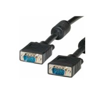 Kabel Roline D-Sub (VGA) - D-Sub (VGA) 10m czarny (11.04.5260) | 11.04.5260  | 7611990120802
