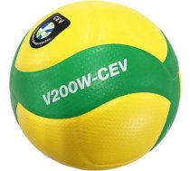 Mikasa Żółto-zielona piłka do siatkówki Mikasa V200W CEV - rozmiar 5 5 | 20893-82  | 4907225881291