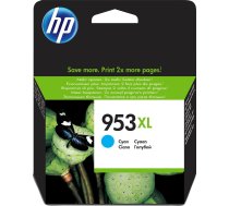 Tusz HP HP 953XL - 20 ml - Height productivity - Cyan - Original - Ink cartridge - for Officejet Pro 7720, 7730, 7740, 8218, 8710, 8715, 8720, 8725, 8730, 8740, 8745 | F6U16AE#301  | 0725184104114
