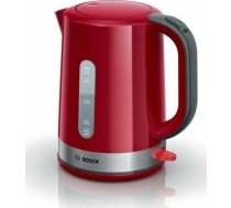 Bosch TWK6A514 electric kettle 1.7 L 2200 W Grey, Red | TWK6A514  | 4242005365807 | AGDBOSCZE0054