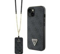 Guess Etui Guess GUHCP13MP4TDSCPK Apple iPhone 13 hardcase Crossbody 4G Metal Logo czarny/black | GUE2731  | 3666339146733