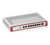 Firewall ZyXel USG FLEX100 H Series, 7 Gigabit user-definable ports, 1*1G PoE+, 1*USB with 1 YR Security bundle | USGFLEX100HP-EU0102F  | 4718937634330