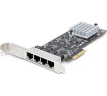 Adapter USB StarTech NIC StarTech PCIe 4 Port RJ-45 2.5Gbps | PR42GI-NETWORK-CARD  | 0065030898157