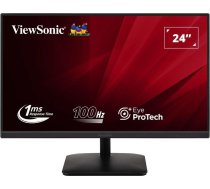 LCD Monitor|VIEWSONIC|VA2408-MHDB|23.8"|Panel IPS|1920x1080|16:9|100Hz|Matte|1 ms|Speakers|Tilt|Colour Black|VA2408-MHDB | VA2408-MHDB  | 0766907024753