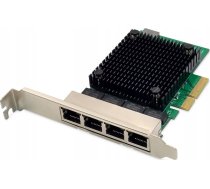 Adapter USB Digitus Adap Digitus RJ45 4-port RTL8125B Server NIC | DN-10136  | 4016032487968