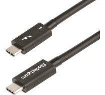 Kabel USB StarTech Cable StarTech USB-C Thunderbolt 4 0,5m Black | TBLT4MM50CM  | 0065030893466