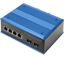 Switch Digitus DIGITUS Switch 4+2-Port Gigabit Ethernet PoE SC 20 km | DN-651149  | 4016032489252