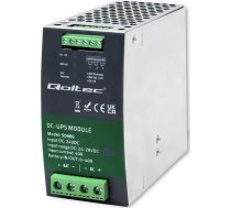 Qoltec UPS DC module for DIN rail, 40A, 24V | AUQOLF1Z0050886  | 5901878508863 | 50886