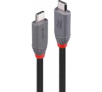 Kabel USB Lindy CABLE USB4 240W TYPE C 0.8M/40GBPS ANTHRA LINE 36956 LINDY | 36956  | 4002888369565