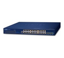 Switch Planet PLANET Layer 3 24-Port 10/100/1000T Zarządzany L3 Gigabit Ethernet (10/100/1000) 1U Niebieski | SGS-6310-24P4X  | 4711605286664