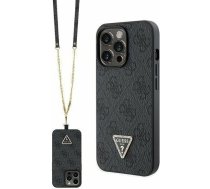 Guess Etui Guess GUHCP13XP4TDSCPK Apple iPhone 13 Pro Max hardcase Crossbody 4G Metal Logo czarny/black | GUE2735  | 3666339146757