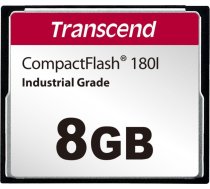 Karta Transcend CF180I Compact Flash 8 GB  (TS8GCF180I) | TS8GCF180I  | 760557858843