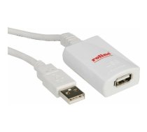 Kabel USB Secomp ROLINE USB 2.0 Verlängerung weiss 5m - 12.04.1088 | 12.04.1088  | 7611990179909