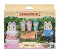 Figurka Epoch Sylvanian Families Rodzina piesków Husky (5636) | 05636  | 5054131056363