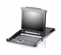 Przełącznik Aten ATEN KVM 8 port LCD 19'' + kayboard + touchpad USB-PS/2 - CL5708N-ATA-AG | CL5708N-ATA-AG  | 4719264642487