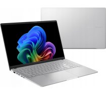 ASUS Vivobook S 15 OLED S5507QA-MA049W Qualcomm Snapdragon X1E-78-100 Laptop 39.6 cm (15.6") 3K 32 GB LPDDR5x-SDRAM 1 TB SSD Wi-Fi 7 (802.11be) Windows 11 Home Silver | 90NB14Q2-M00400  | 4711387637555