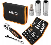 Motorcycle tool set - 25 pcs. - soft case | T N10-500  | 5907558466317