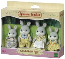 Figurka Epoch Sylvanian Families Rodzina szarych króliczków - 4030 | 4030  | 5054131040300