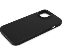 Decoded Decoded AntiMicrobial Silicone Backcover iPhone 15 Graphene | D24IPO15BCS9GE  | 8720593010836
