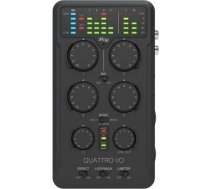IK Multimedia iRig Pro Quattro I/O - 4-input professional field recording interface and mixer | IP-IRIG-QUATTRO-IN  | 8025813882034 | REDIKMREP0001
