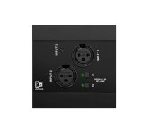 Audac AUDAC NWP320/B Sieciowy panel wejściowy audio - 2 x XLR + 3,5 mm jack + BT (4 CH) Wersja czarna | NWP320/B  | 5414795046894