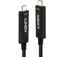 Lindy LINDY 30m Fibre Optic Hybrid USB Typ C Video Kabel | 38505  | 4002888385053