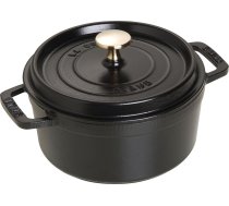 STAUB Garnek STAUB żeliwny okrągły 1.7 ltr czarny | 40509-485-0  | 3272341018250