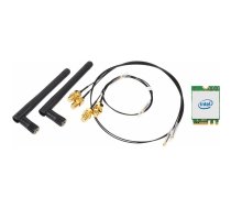 Karta sieciowa Shuttle WLAN-Kit M.2 INTEL IEEE 802.11ax+BT Universal WLAN-AX/ BT KIT. M.2-card w/o Bracket | WLN-M1  | 4046047103690