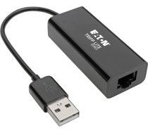 Karta sieciowa Eaton Eaton Tripp Lite Series USB 2.0 Hi-Speed to Gigabit Ethernet NIC Network Adapter White 10/100 Mbps - Netzwerkadapter - USB 2.0 - 10/100 Ethernet - Schwarz | U236-000-R  | 037332163127