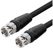 Kabel MicroConnect Microconnect BNC-HDSDI-5M kabel koncentryczny RG-6 Czarny | BNC-HDSDI-5M  | 5715063003732