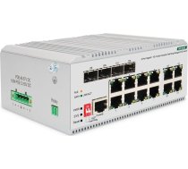 Switch Digitus DIGITUS Switch 8 Port Gigabit PoE, L2 managed, 4 SFP Uplink | DN-651139  | 4016032489238