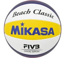 Mikasa Piłka siatkowa plażowa Mikasa Beach Classic biało-żółto-niebieska BV551C-WYBR 5 | 881505  | 4907225881505