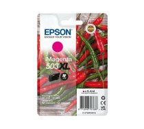 Tusz Epson Epson 503XL - 6.4 ml - XL - Magenta - original - Blister mit RF- / akustischem Alarmsignal - Tintenpatrone - fur Expression Home XP-5200, XP-5205, WorkForce WF-2960DWF, WF-2965DWF | C13T09R34020  | 8715946707693