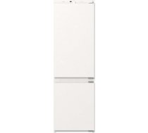 Lodówka Gorenje Gorenje Refrigerator | NRKI418EE1 | Energy efficiency class E | Built-in | Combi | Height 177.2 cm | No Frost system | Fridge net capacity 180 L | Freezer net capacity 68 L | Display | 39 dB | White | NRKI418EE1  | 3838782755163