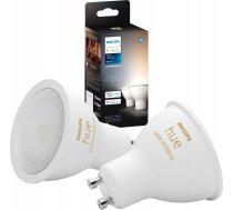 Signify Philips Hue White Ambiance GU10 Doppelpack 2x350lm | 929003666702  | 8720169230033