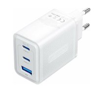 Kabel zasilający Vention Ładowarka sieciowa, Vention, FERW0-EU,  2xUSB-C, USB- A, 65W/65W/30W, GaN (biała) | FERW0-EU  | 6922794782044