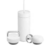 Fellow Carter thermal mug set + 3 caps white matt 473 ml | 2507010226  | 840228806714