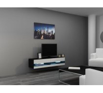 Cama TV stand VIGO NEW 30/140/40 black/white gloss | RTVVIGO140N c/b  | 5903815001062 | STVCMMZPM0039