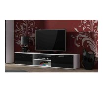 Cama TV stand SOHO 180 white/black gloss | SOHORTV180BI/CZ  | 5903815002816 | STVCMMZPM0075