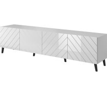 RTV cabinet ABETO 200x42x52 white/gloss white | ABETO RTV200 BI  | 5903815006395 | STVCMMZPM0204