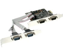 Kontroler InLine PCIe x1 - 4x Port szeregowy RS-232 (76623C) | 76623C  | 4043718169030