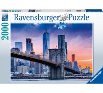 Ravensburger Puzzle 2000 elementów Widok na Manhattan i Most Brooklyn | GXP-724629  | 4005556160112