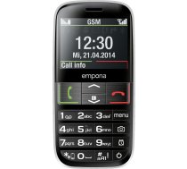 Telefon komórkowy Emporia V50 Czarno-srebrny | emporia EUPHORIA V50 BLACK  | 9005613168001