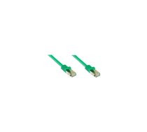 Good Connections CAT 7 Patchcord Zielony 0.5M (8070R-005G) | 8070R-005G  | 4014619324477